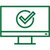 green computer icon